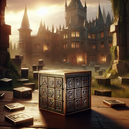 Hogwarts legacy загадка с кубиками со стрелками