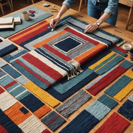 Как создать уникальный коврик из старых вещей: пошаговая инструкция для вдохновленных DIY энтузиастов